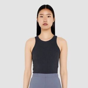 Sundarbay Charcoal Ribbed Tank Top